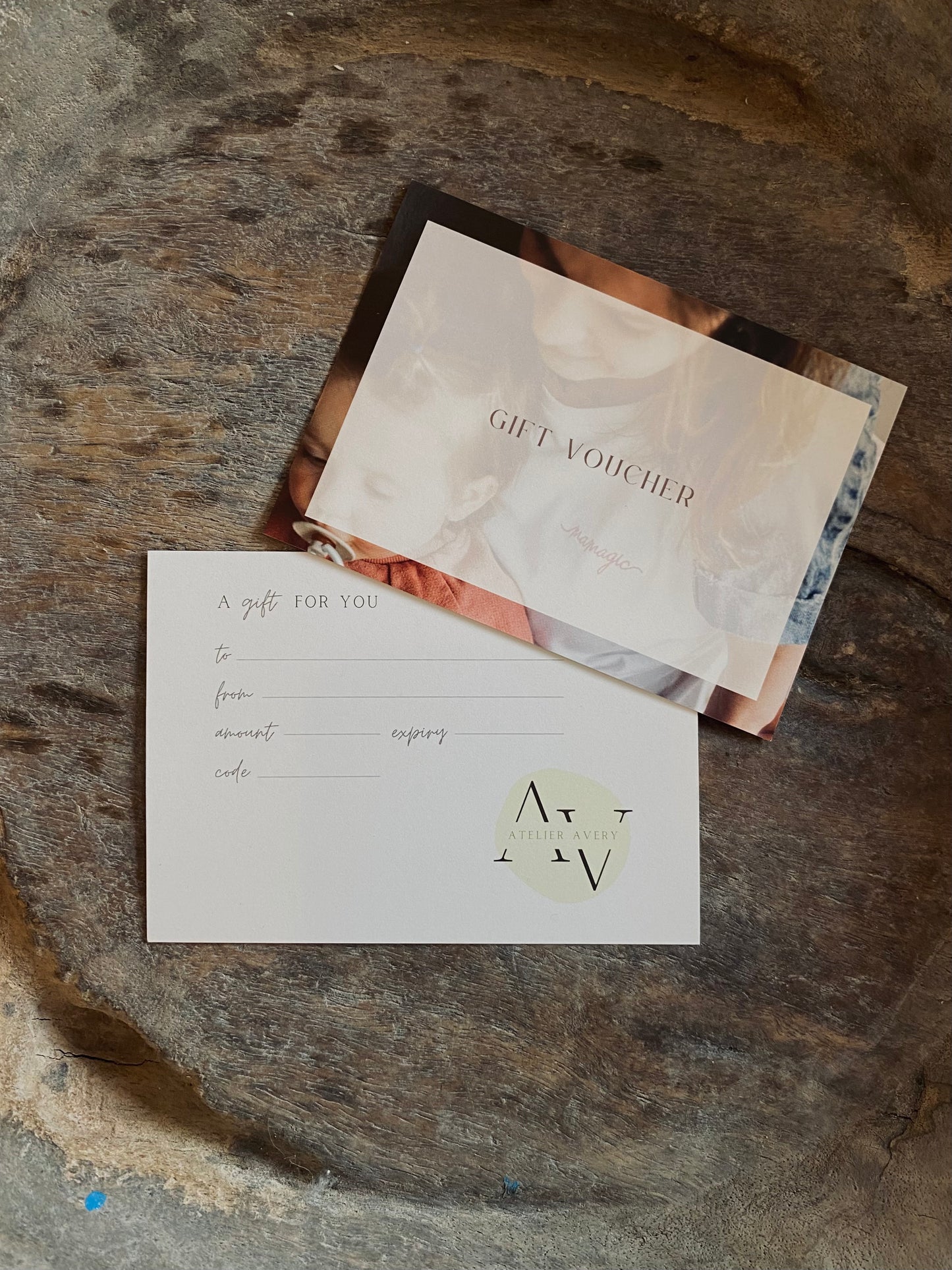 Atelier Avery gift voucher